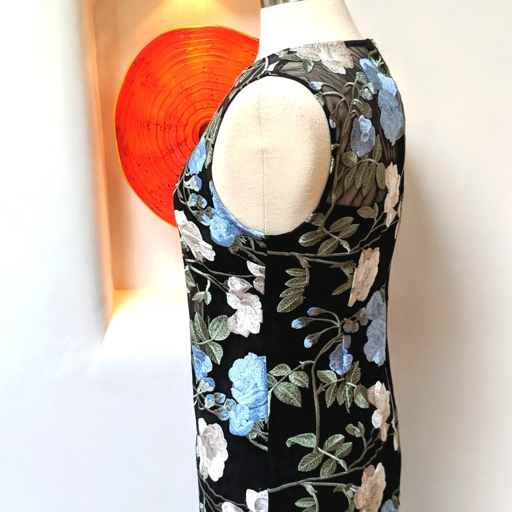 Calvin Klein Embroidered Dress - Picture 6 of 11
